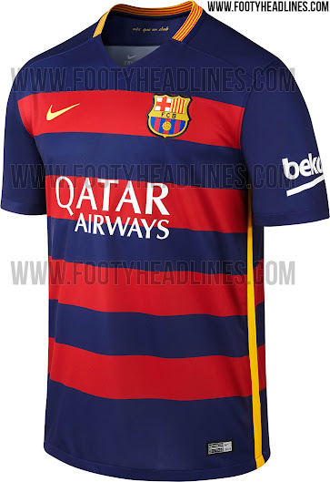 El FC Barcelona presentará mañana la camiseta 201516 con Rayas verticales | Lujosa Barcelona